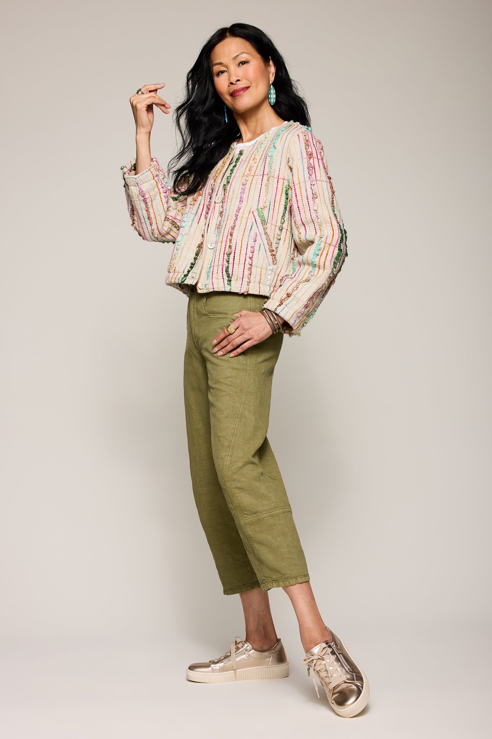 Rainbow Stitch Jacket