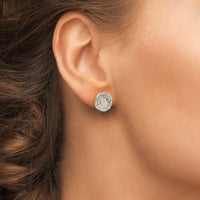 Gold Fungi Earrings