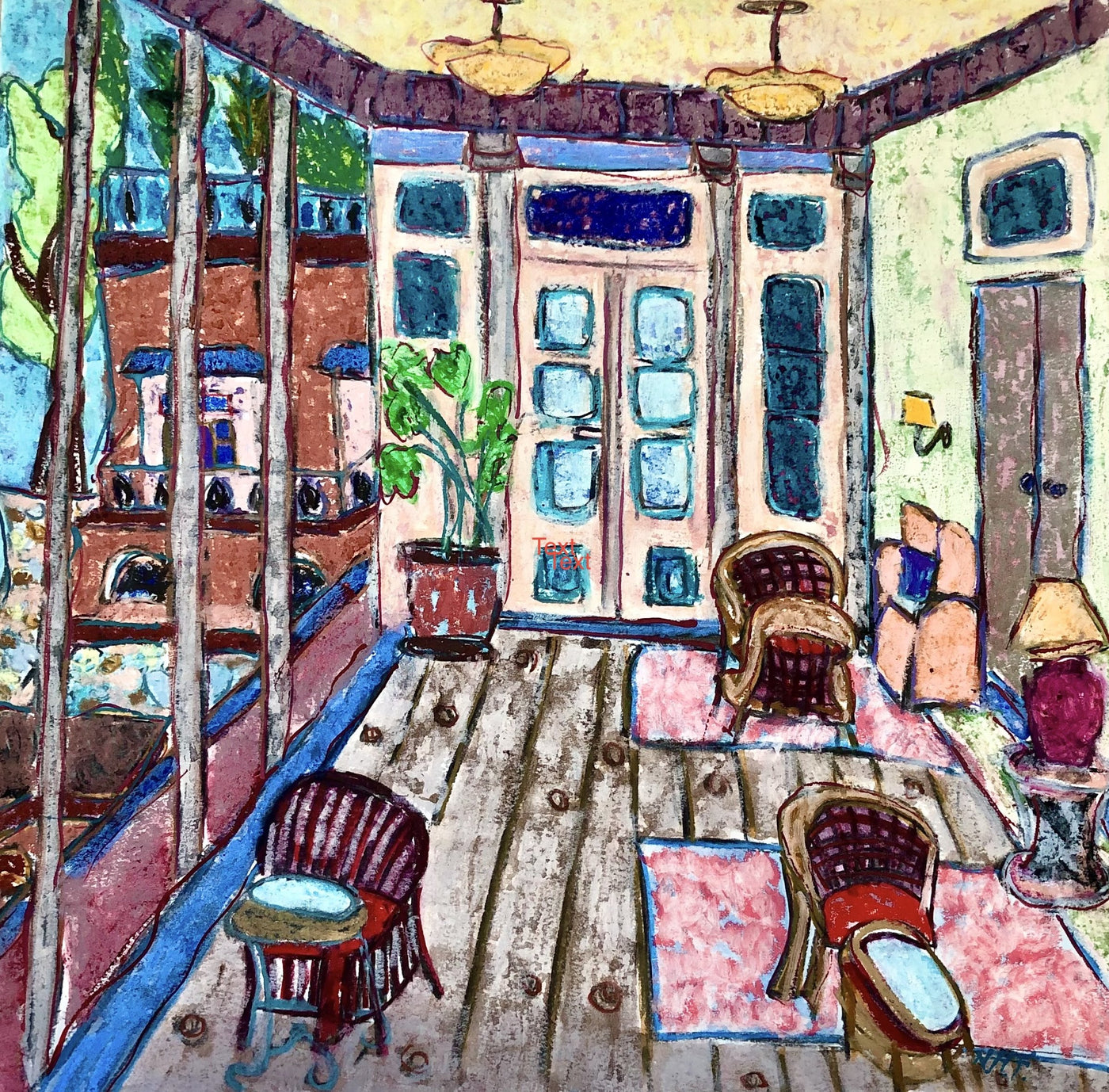 Parlor at Quintas Das Lagrinas in Coimbra, Portugal