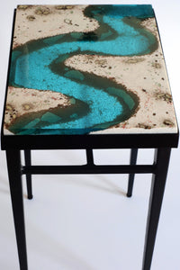 Meander Art Glass Table