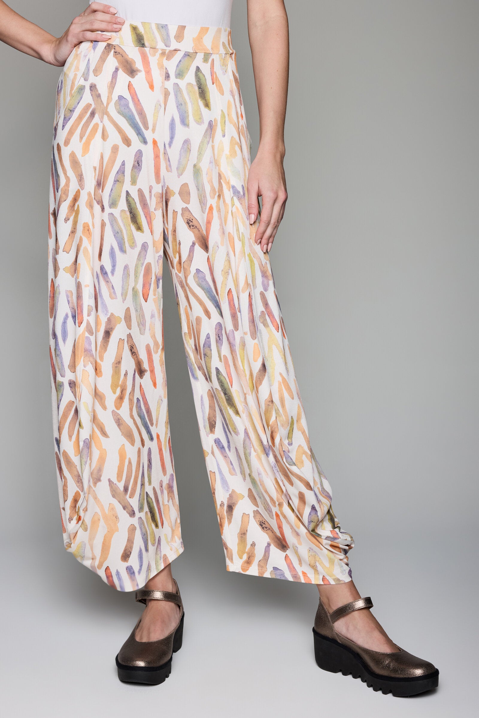 Ivory/Apricot/Violet