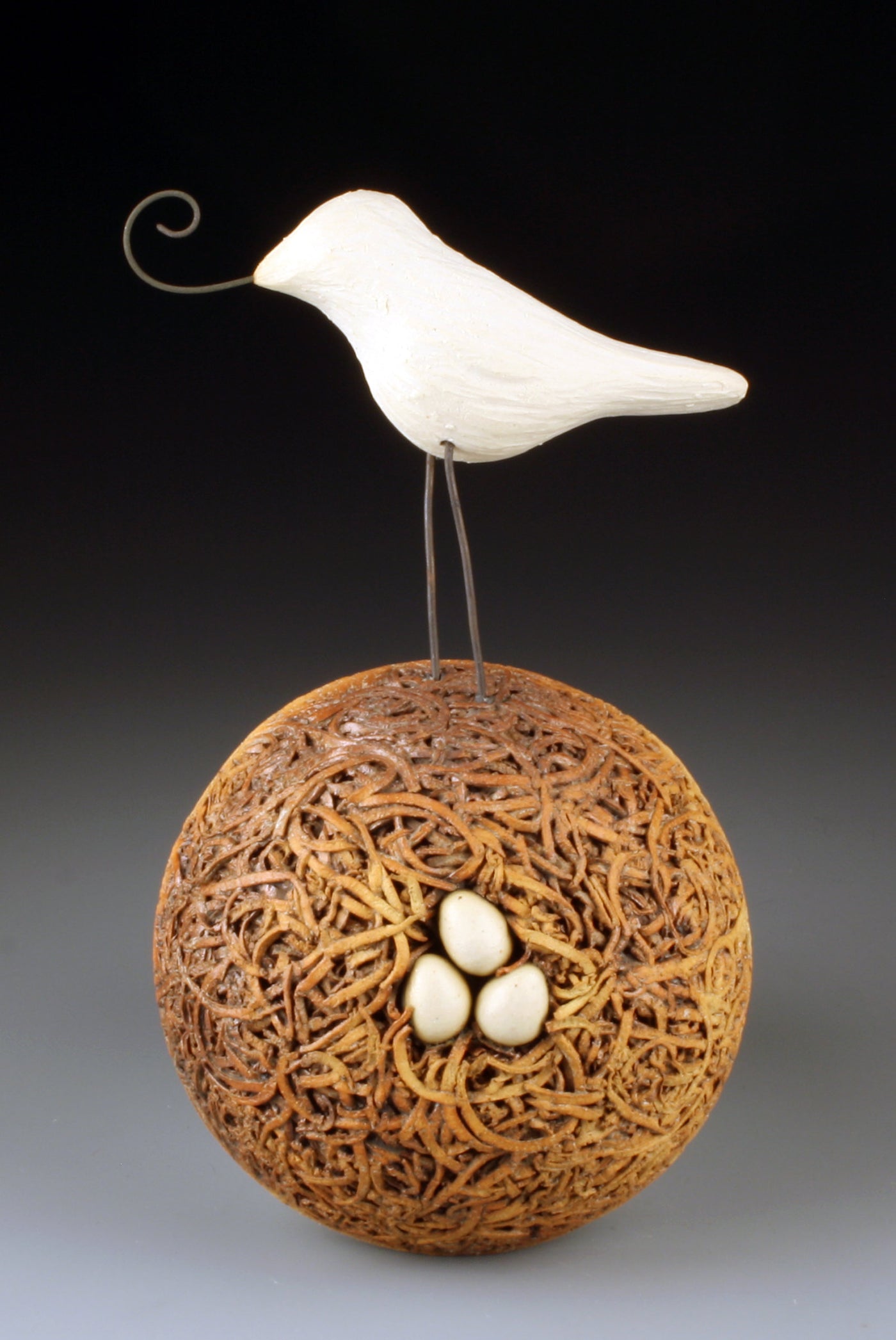 Nest with Song Bird