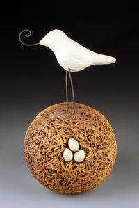 Nest with Song Bird