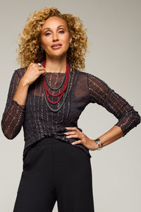 Black Ivory Stripe