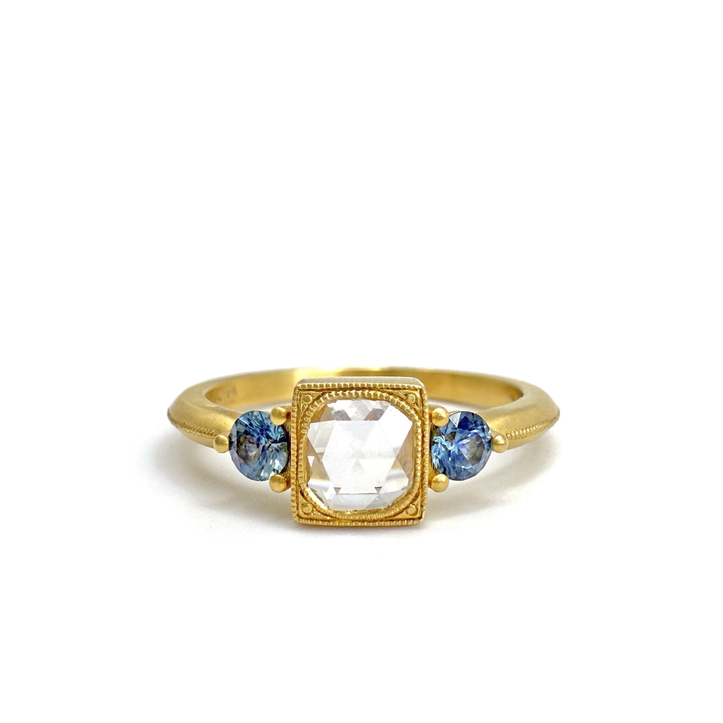 Kingsley Cushion-Shaped Diamond Ring
