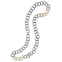 Open Silhouette Chain Convertible Necklace