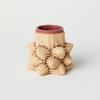 Wheat Yellow with Red Glaze