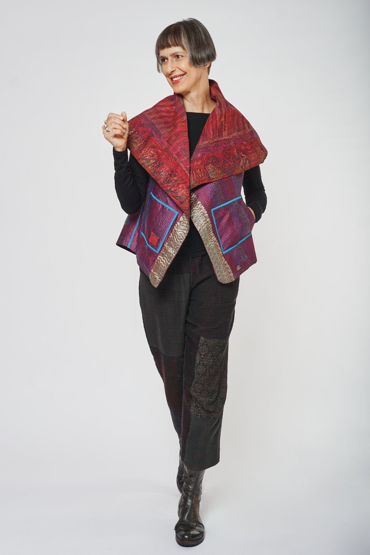 Circular Short Vest #2