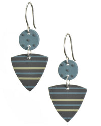 Gray with colored stripes