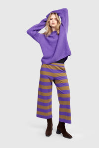 Purple/Khaki