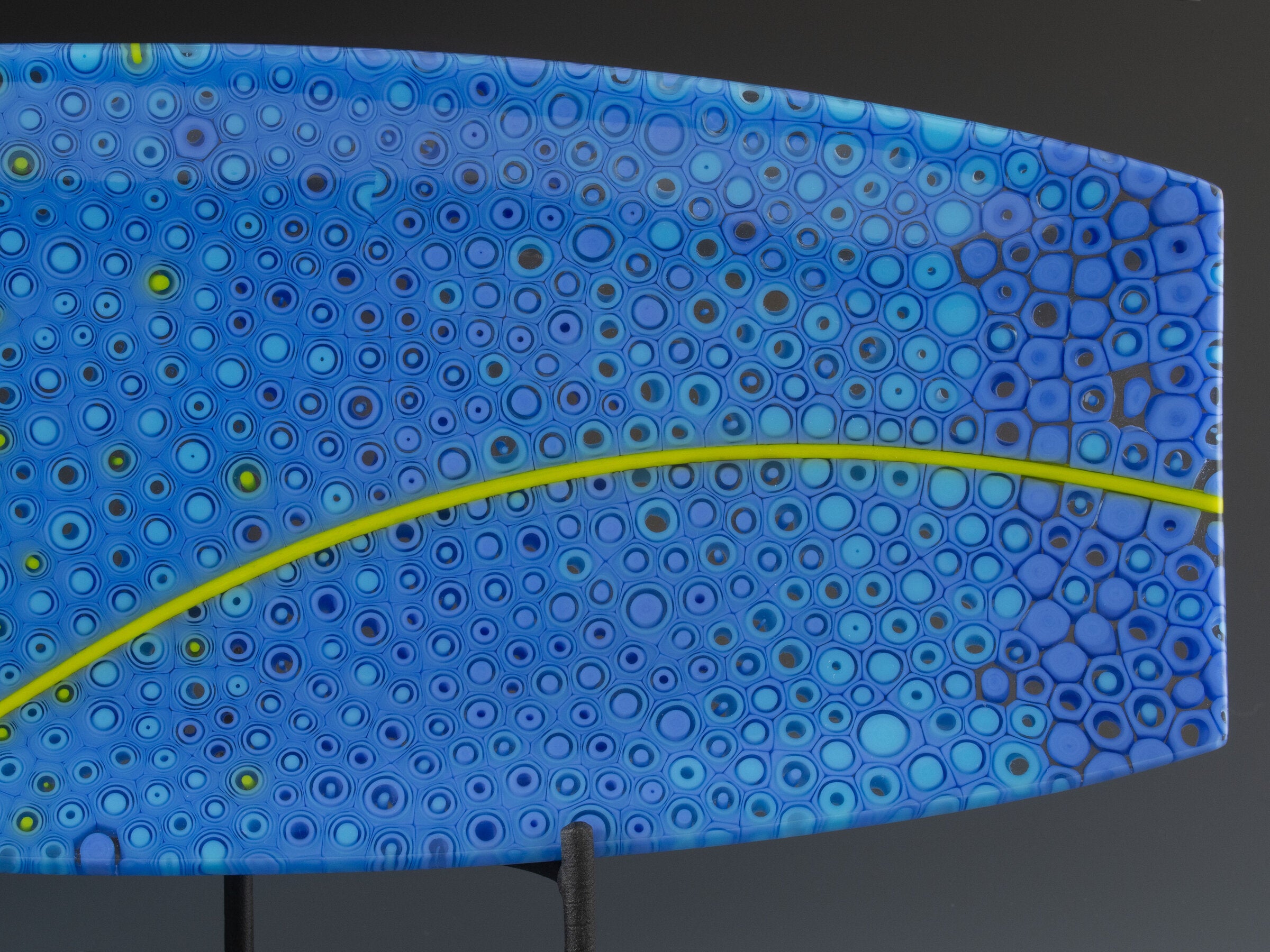 Blue Arc Platter