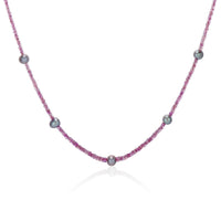Pink Sapphire Brita Necklace