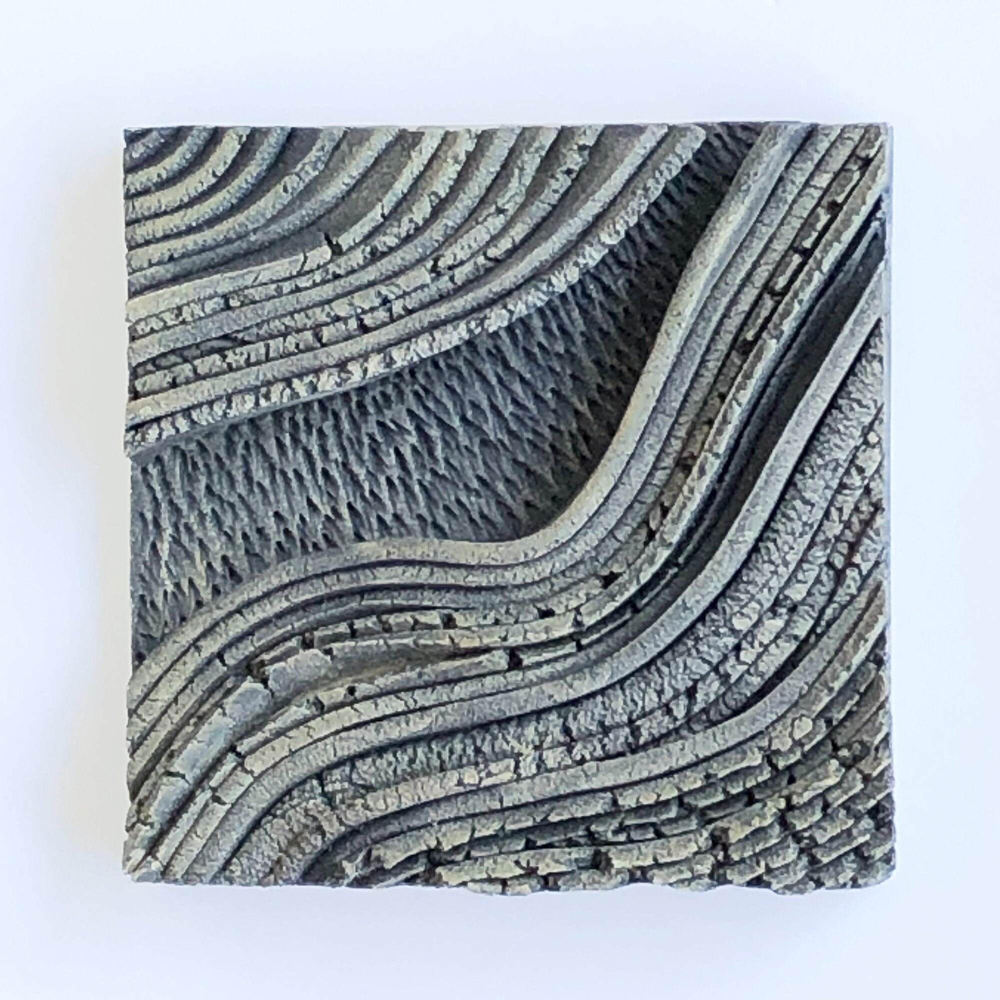 Blue-Gray Stratification Tiles