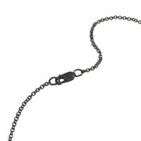 Labyrinth Oxidized Necklace
