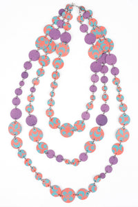 Linda's Lumins Triple Strand Necklace