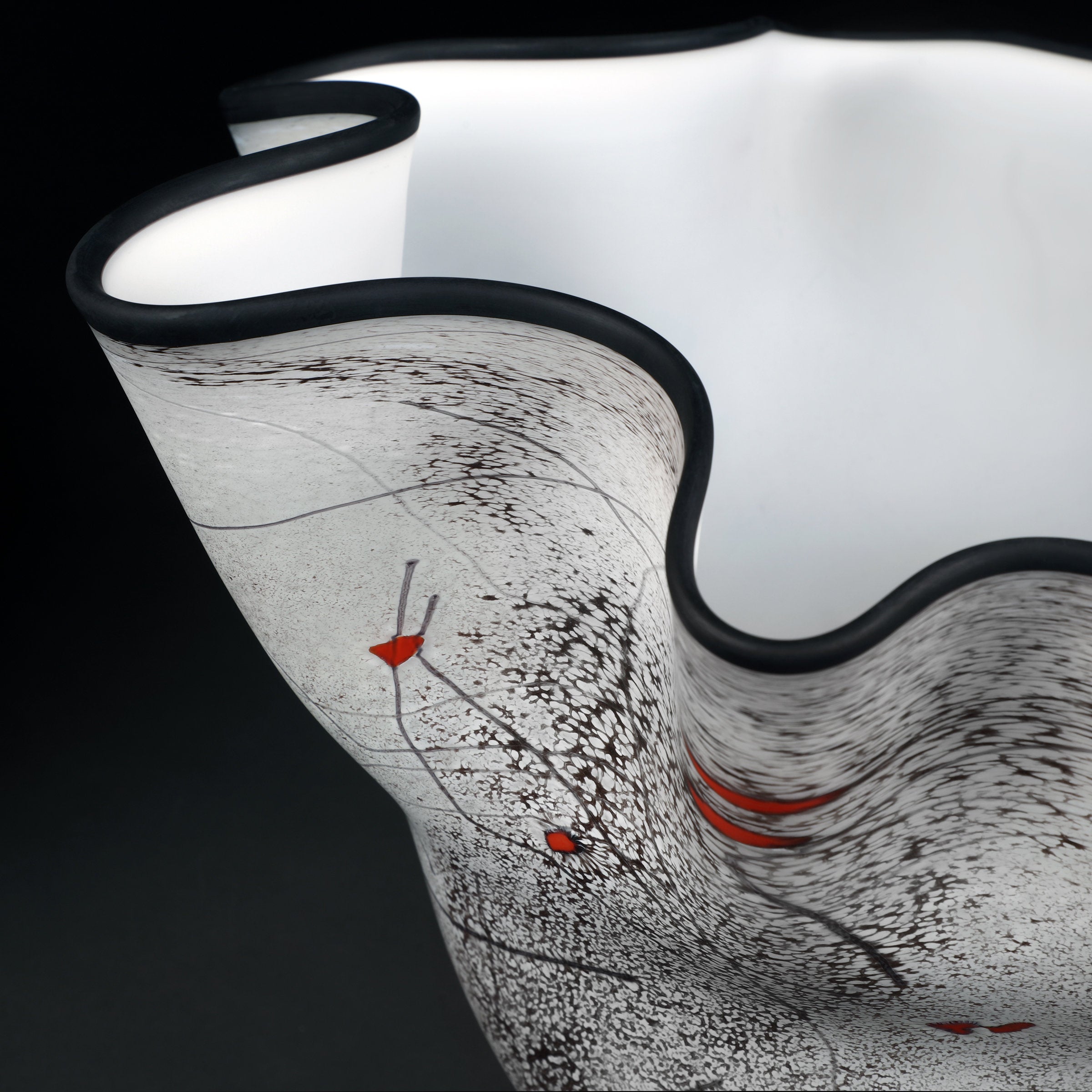 Winter Apples Deluxe Elongated Vessel