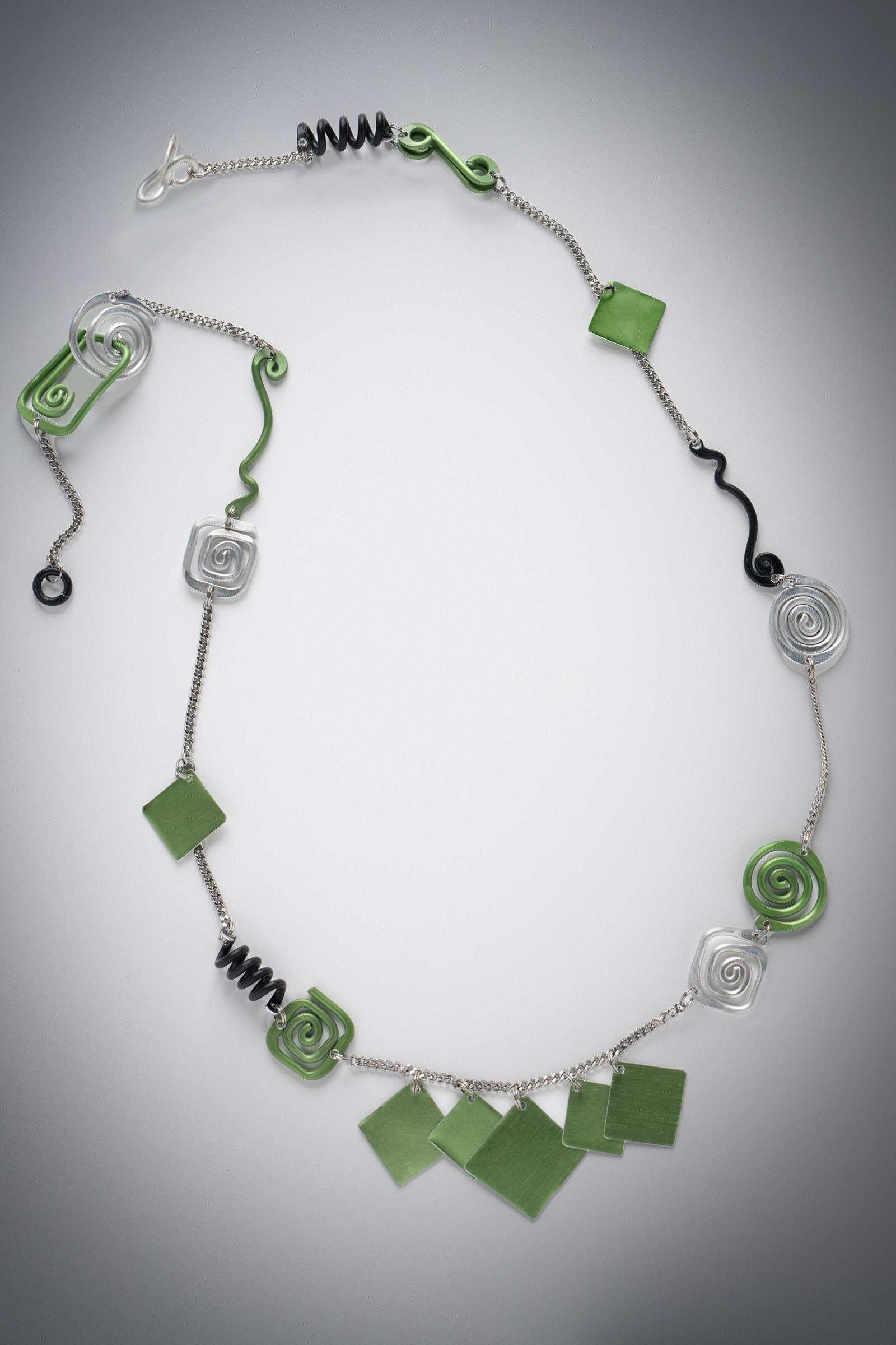 Licorice & Lime Necklace