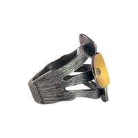 Oxidized Silver Band
