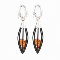 Black & Orange Crystal