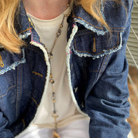 Black and Gold Avalon Necklace