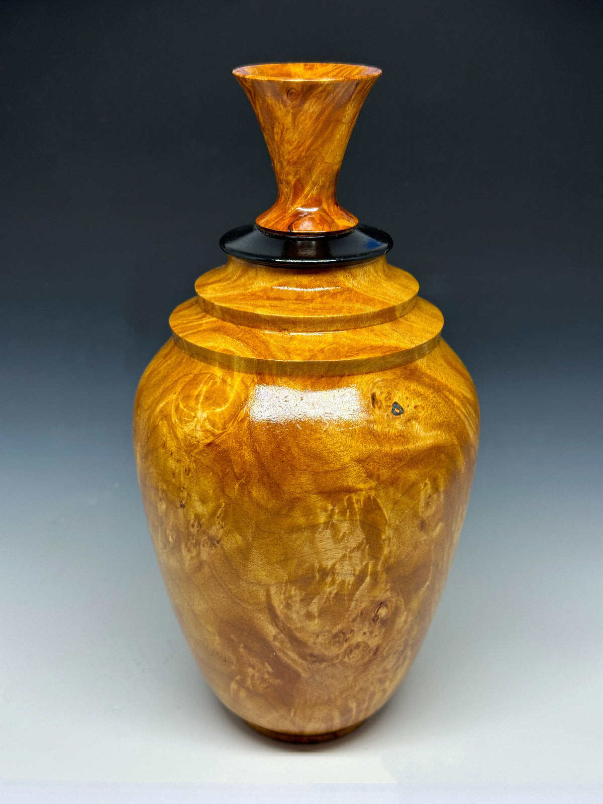 Maple Burl Vase | Photo by John M. Russell