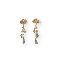 Night Cloud Diamond Earrings