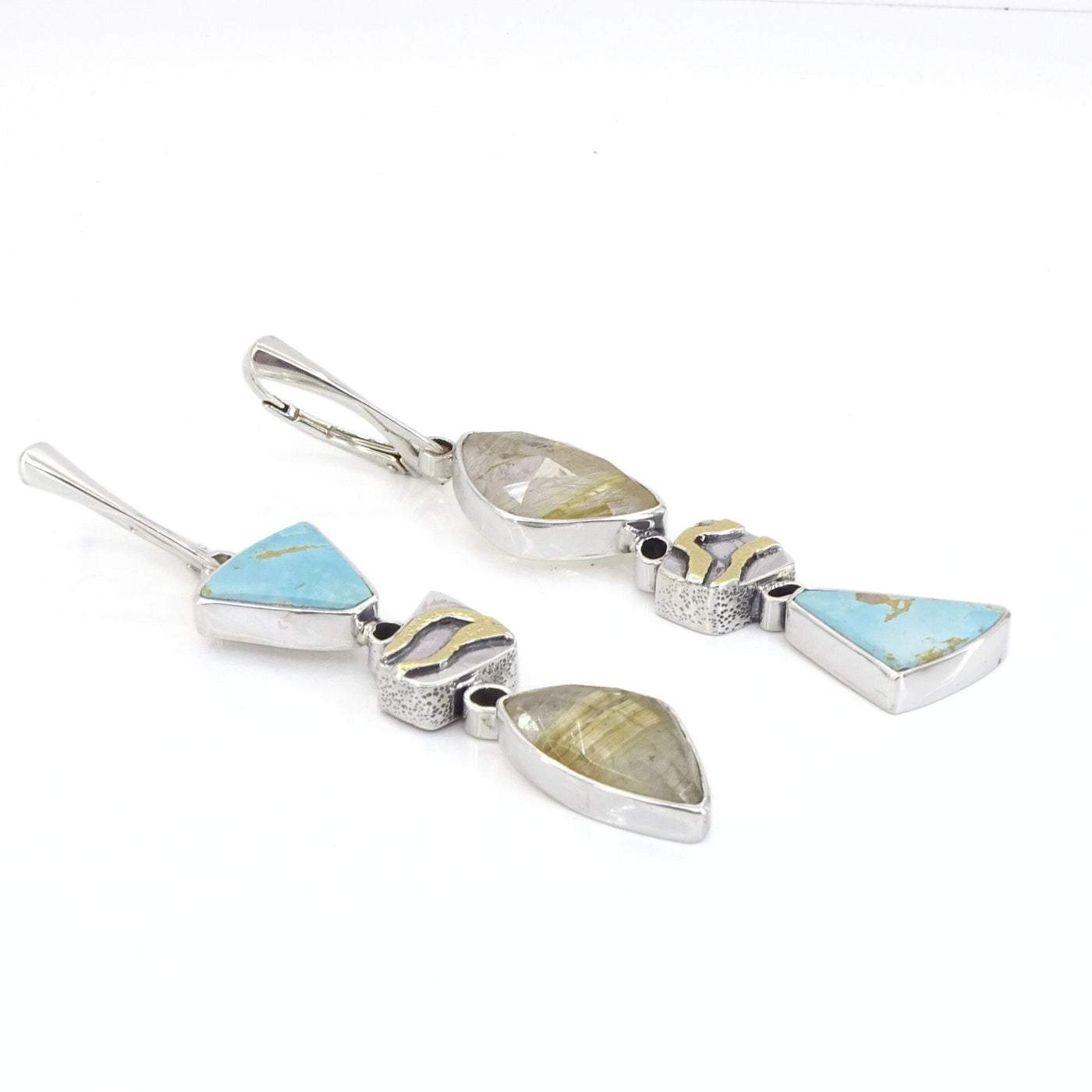Blue Moon Dangle Earrings