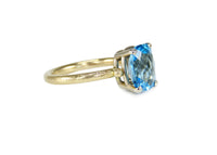 Blue Topaz Ring