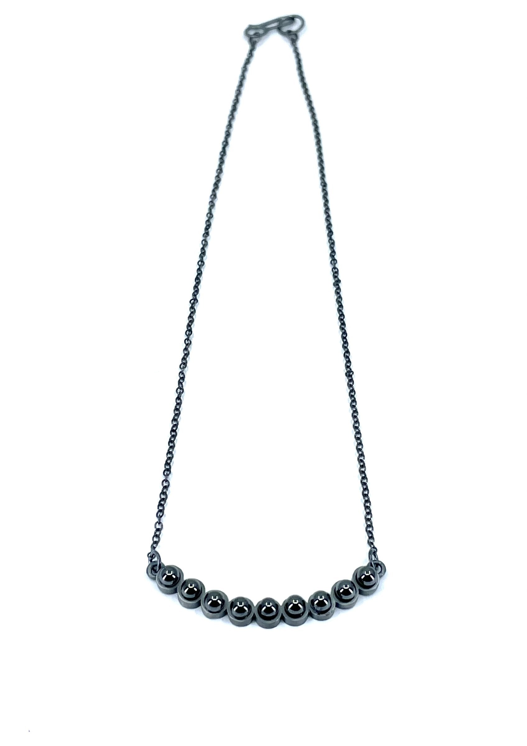 Multi Hematite Necklace