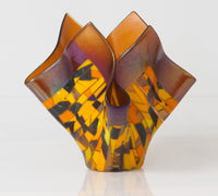 Striped Autumn Vessel