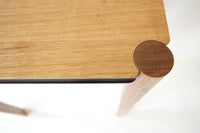 Aviateur Side Table, White Oak