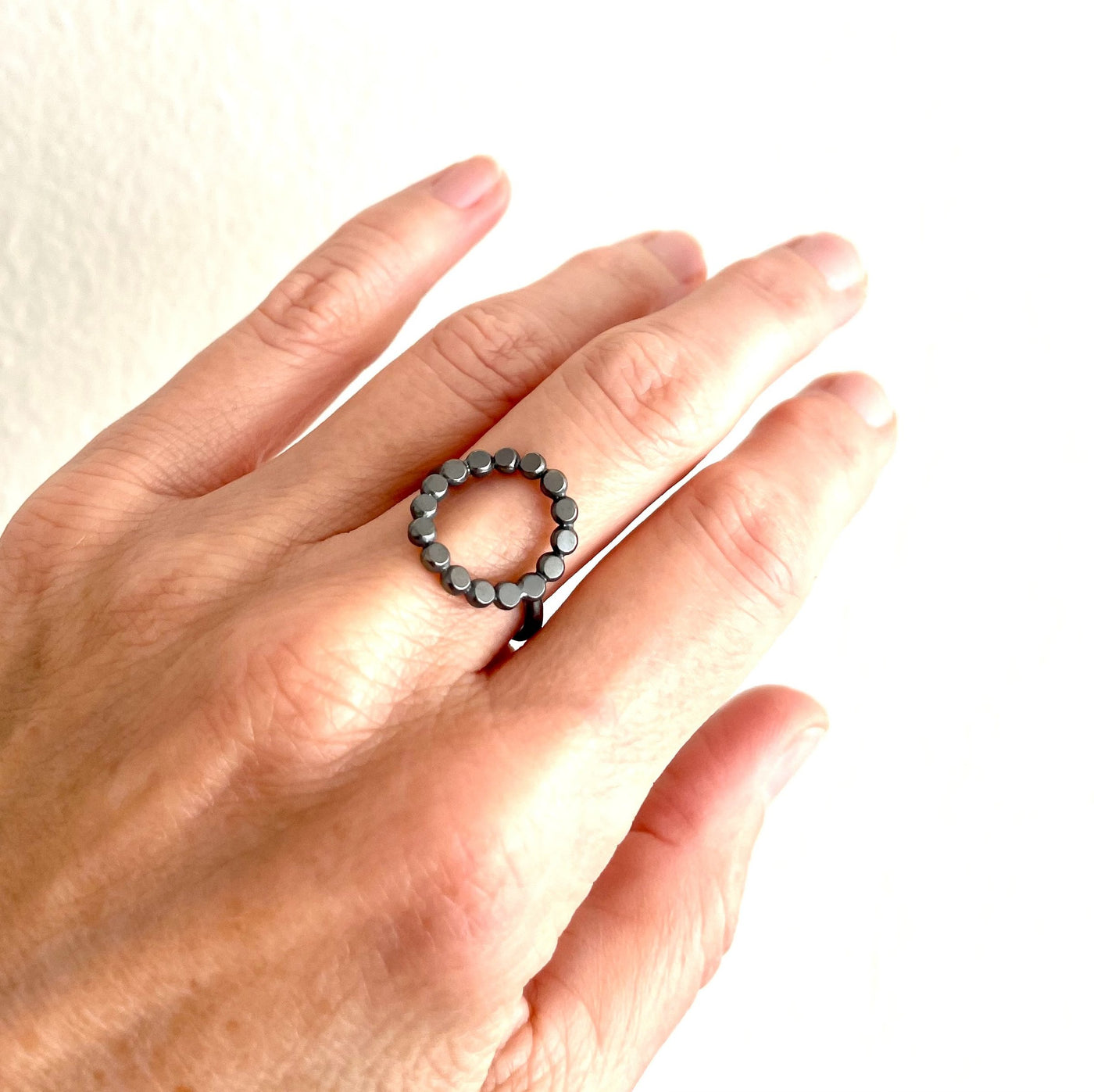 Oxidized silver