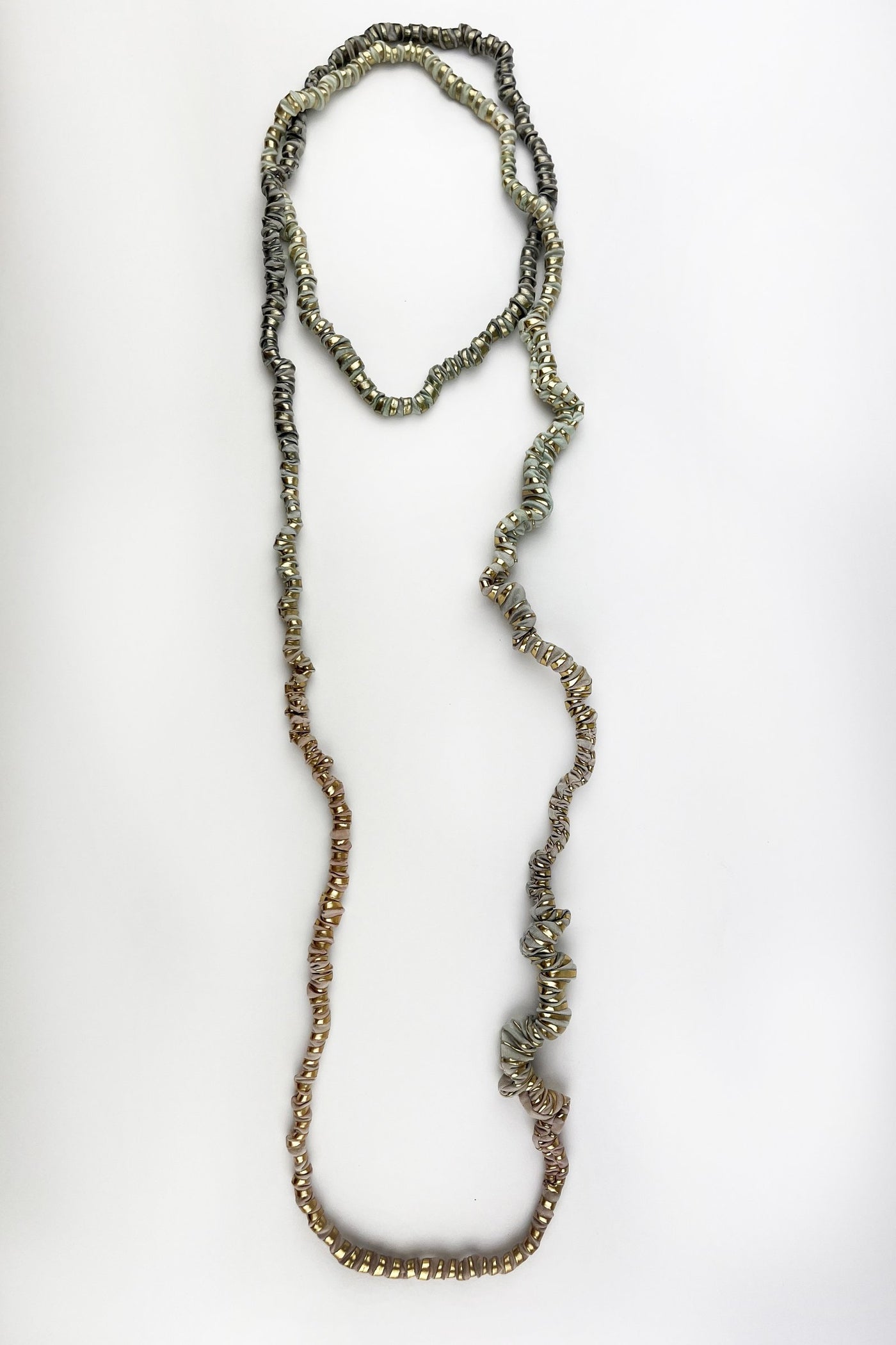 Rustic Long Strand Necklace