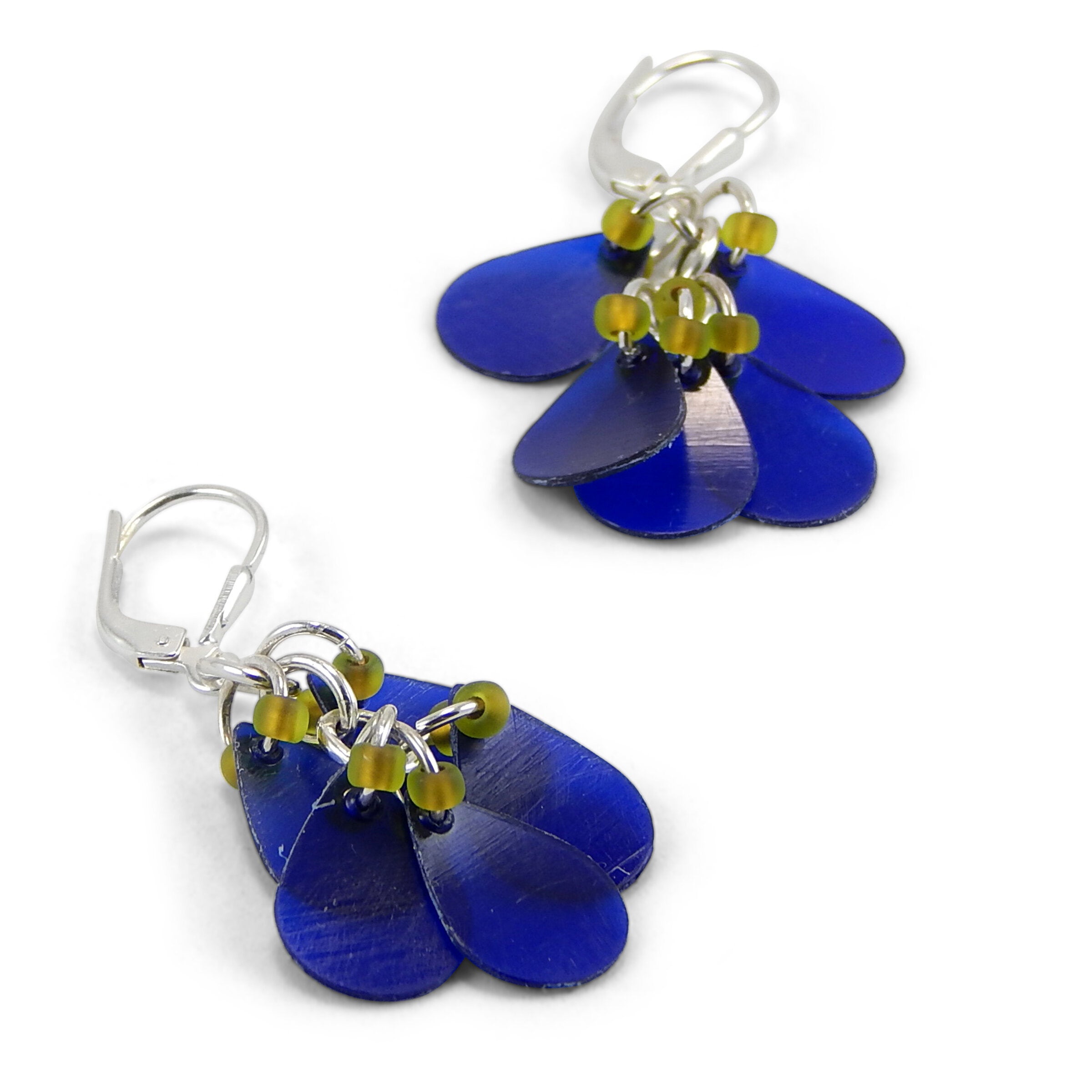 Blue Drop Earrings