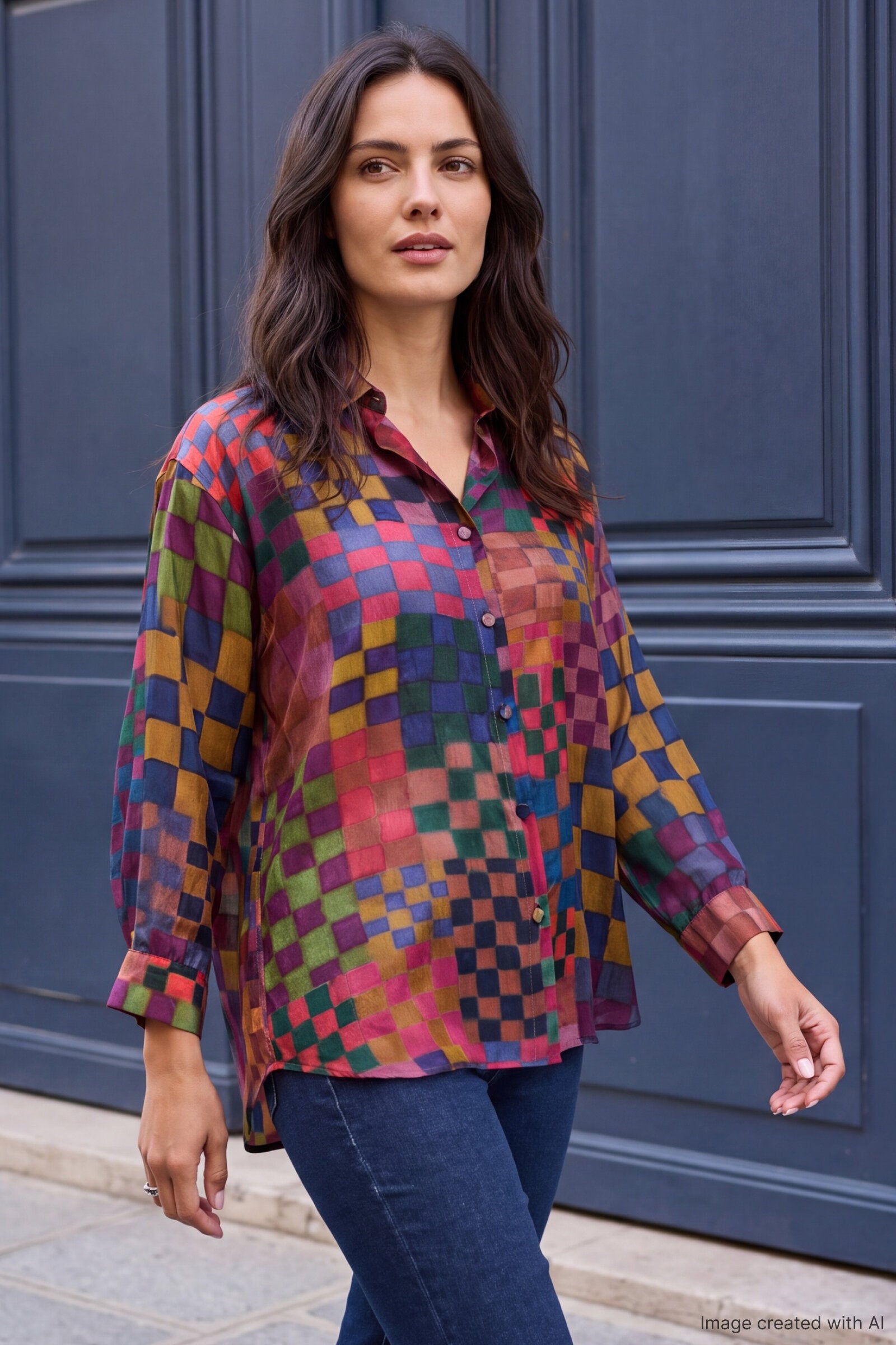Silk Alida Top