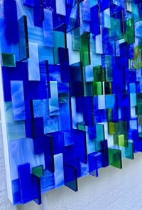 Reflections in Blue III