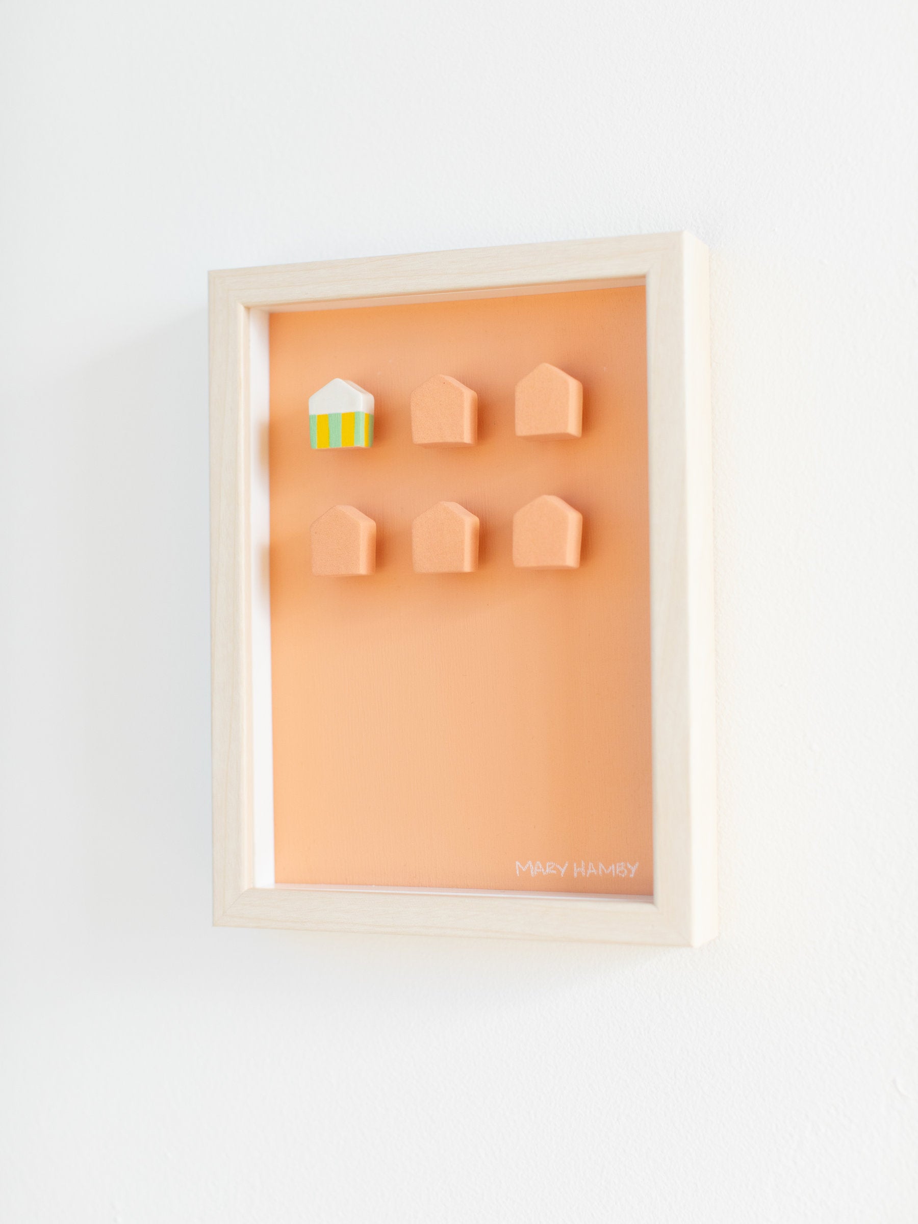 Porcelain Block Party in Peach