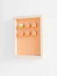 Porcelain Block Party in Peach