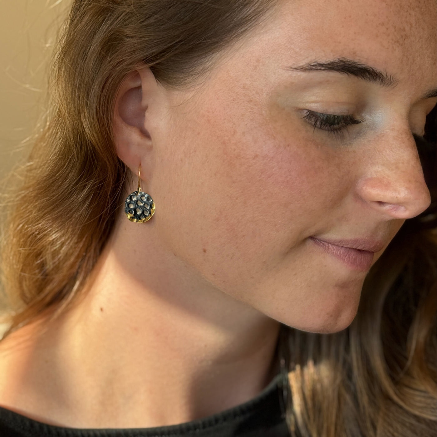 Dappled Eclipse Earrings