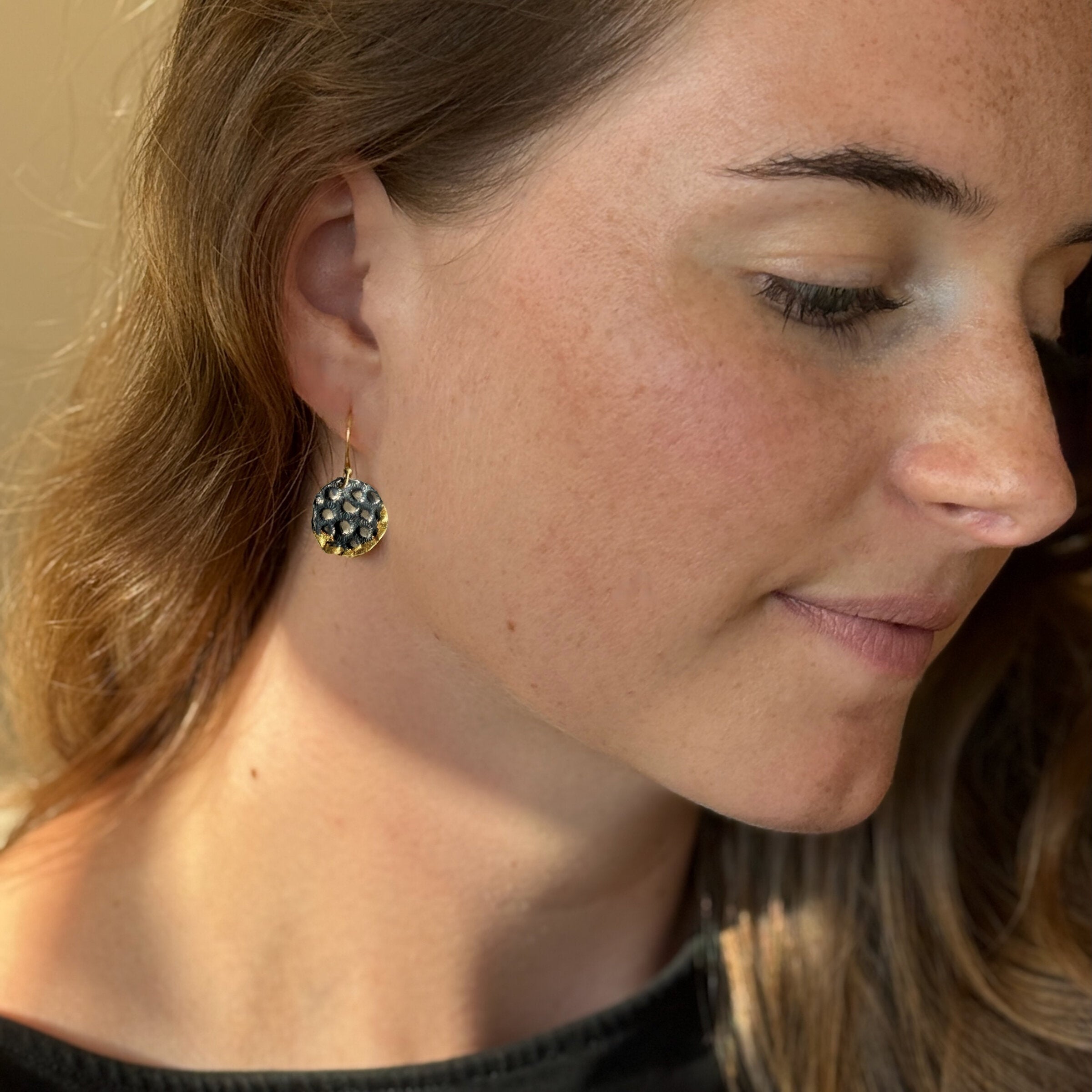 Dappled Eclipse Earrings