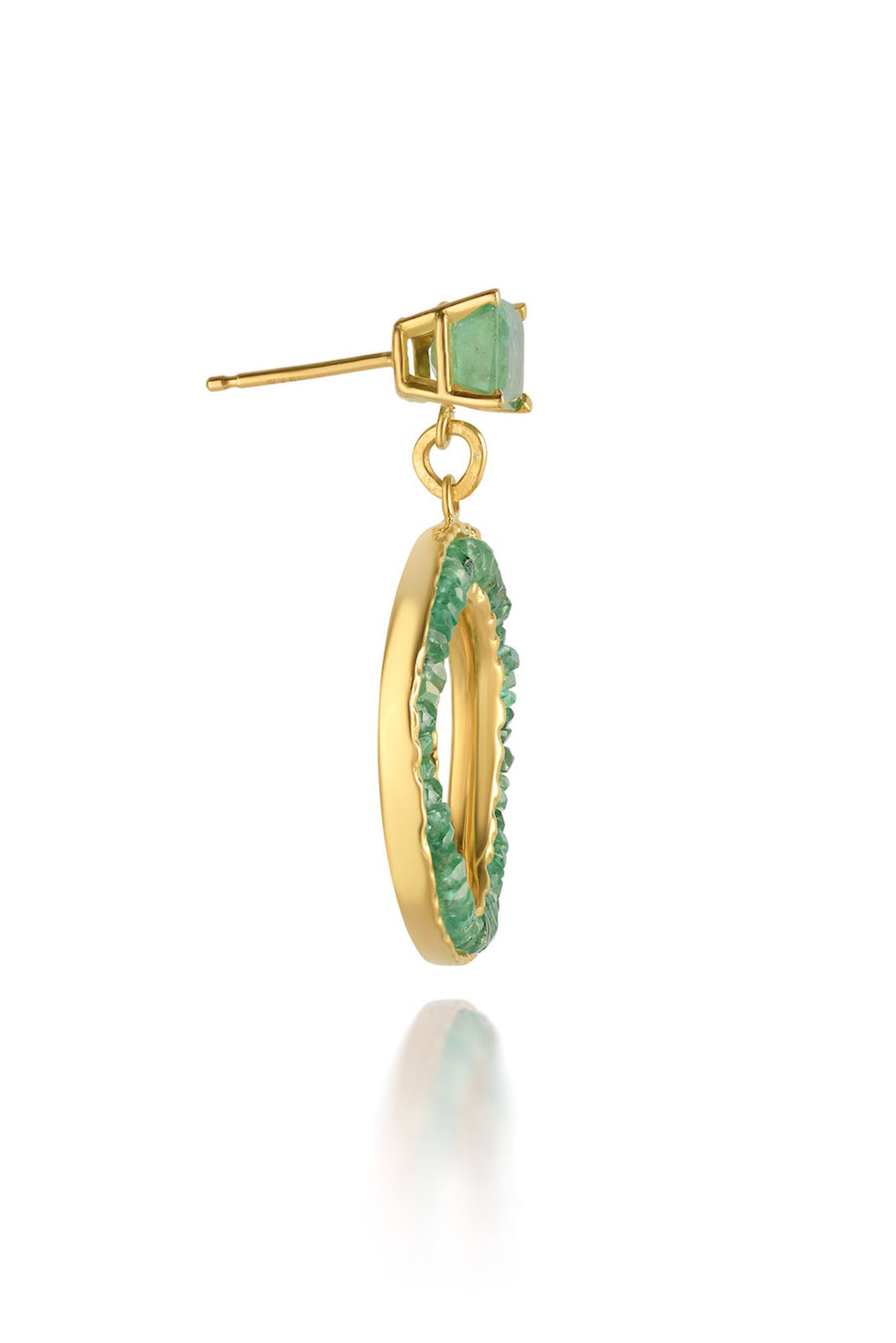 Emerald Treasure Earrings