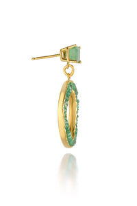 Emerald Treasure Earrings