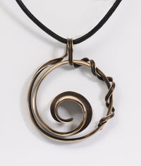 Twisted Vine Spiral Pendant