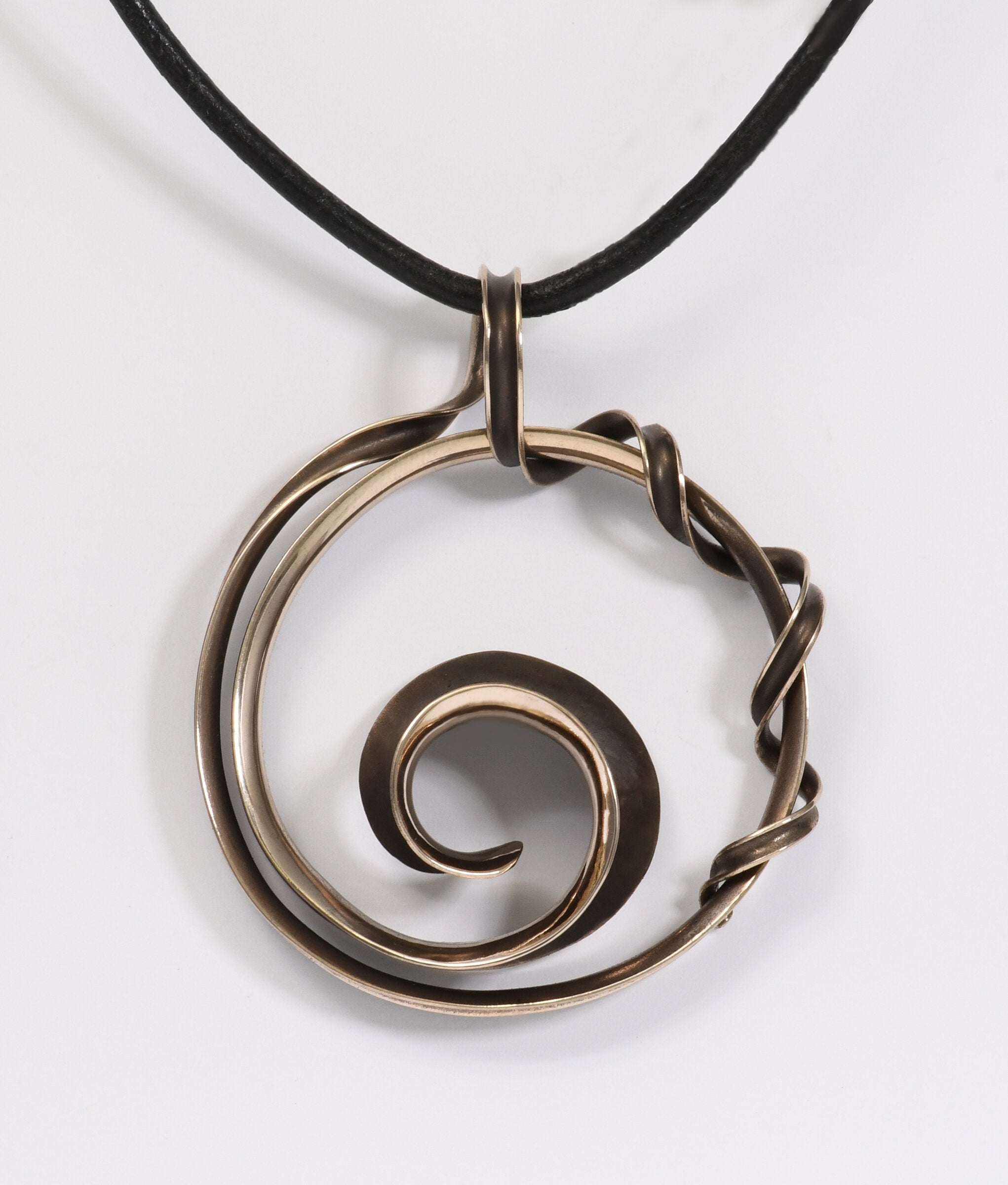 Twisted Vine Spiral Pendant