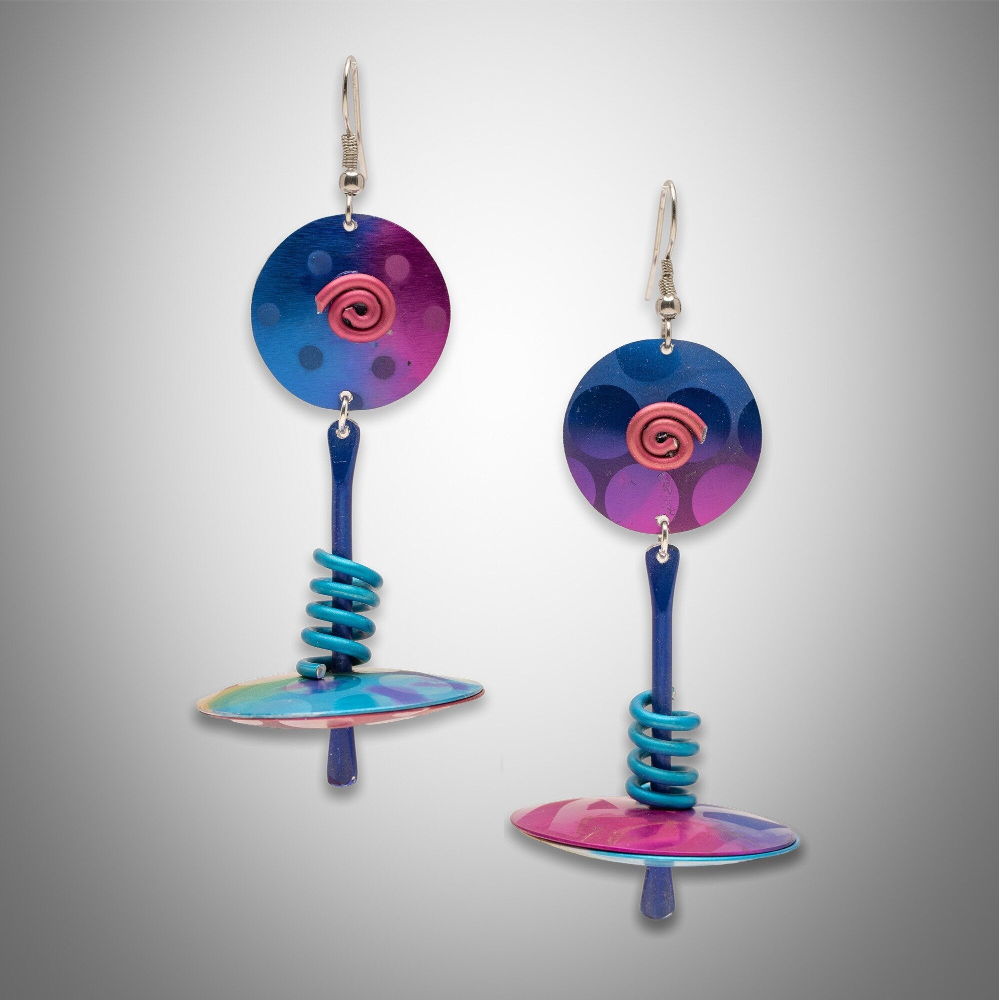 Pollock's Frolic Earrings