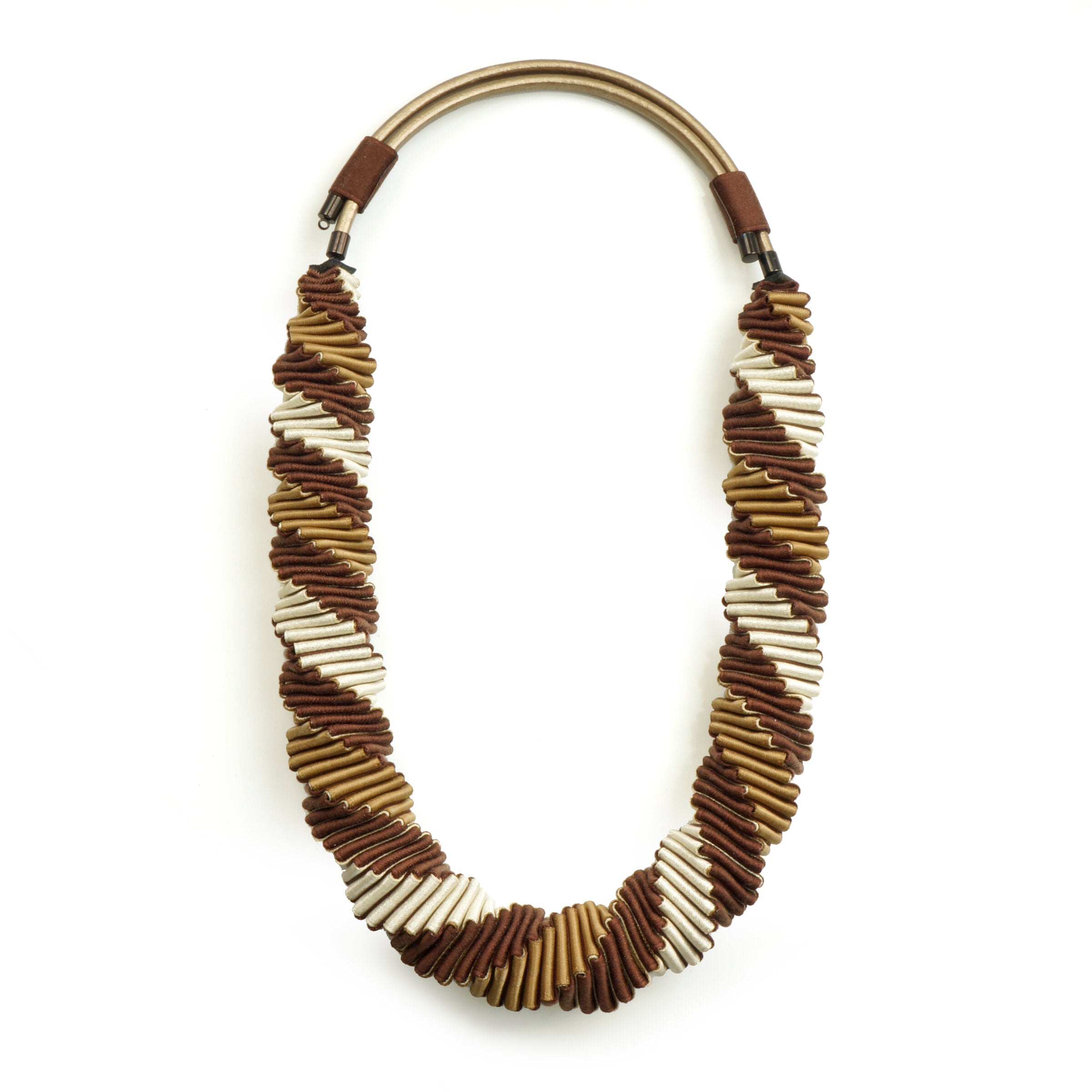 Brown, Tan & White