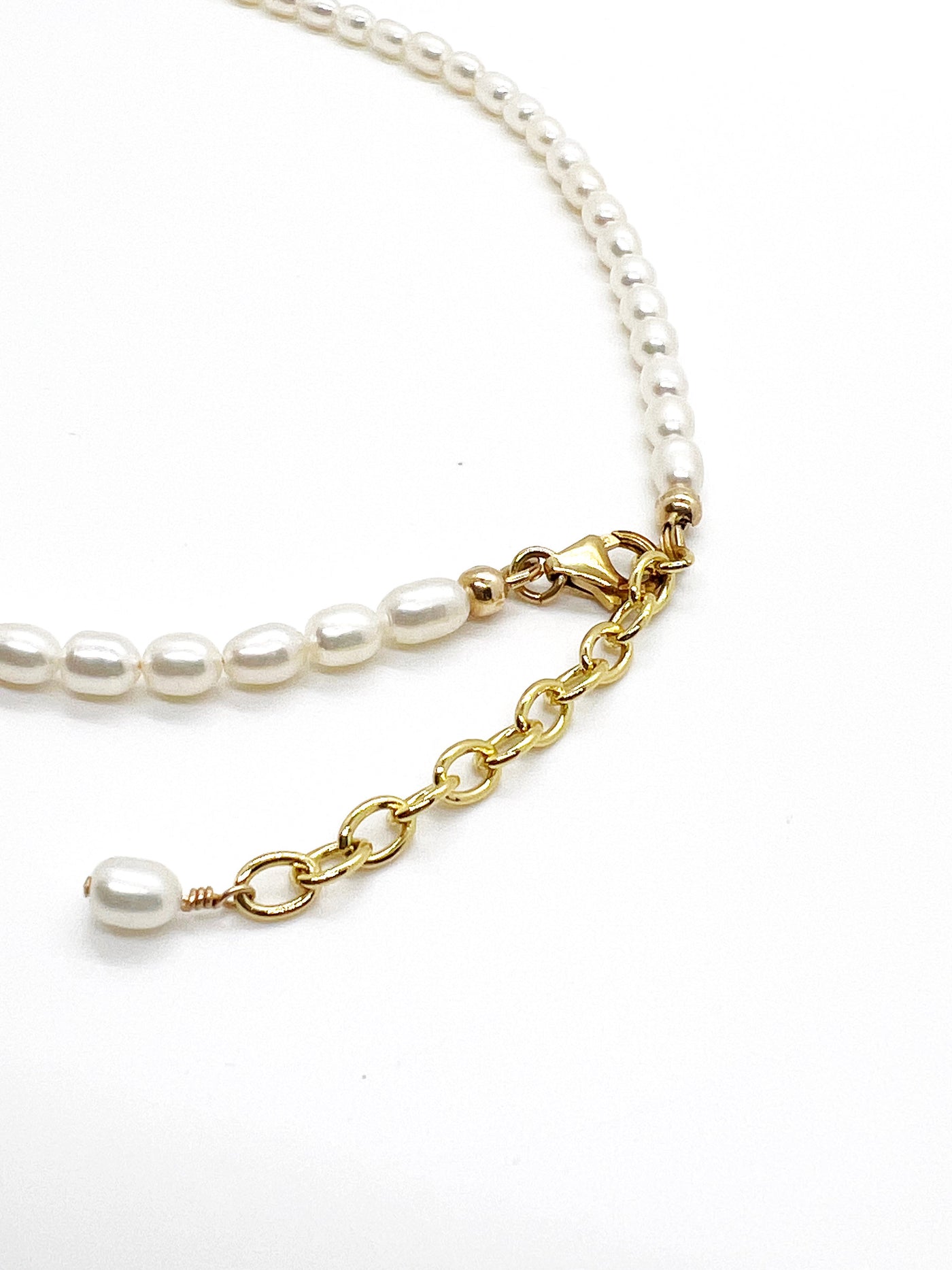 Geometric Freshwater Pearl Necklace