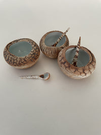 Salt Stones with Tiny Spoons