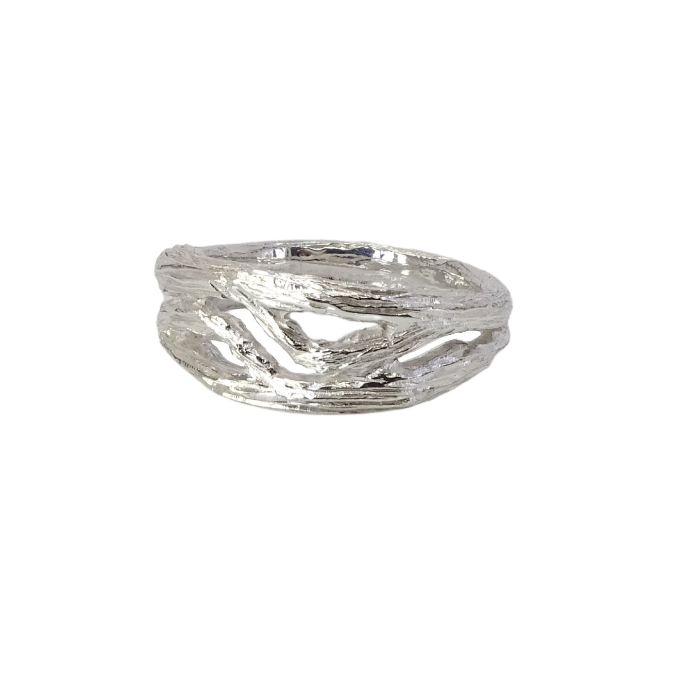 Sterling Silver Twig Ring