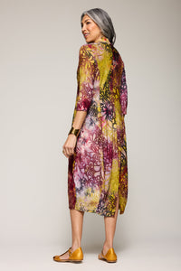 Burnout Sunset Dress